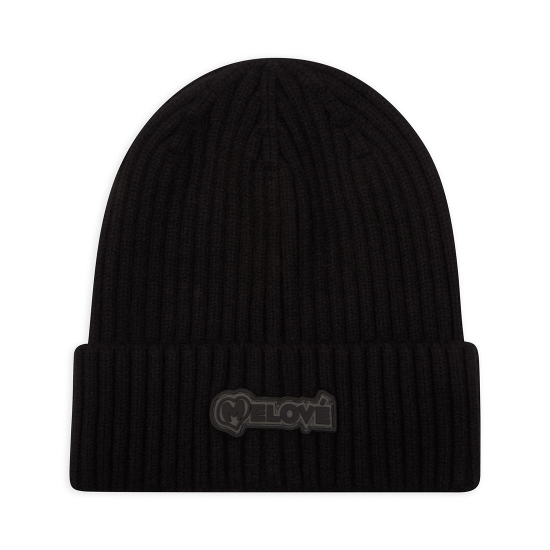 Melové Black Beanie Hat