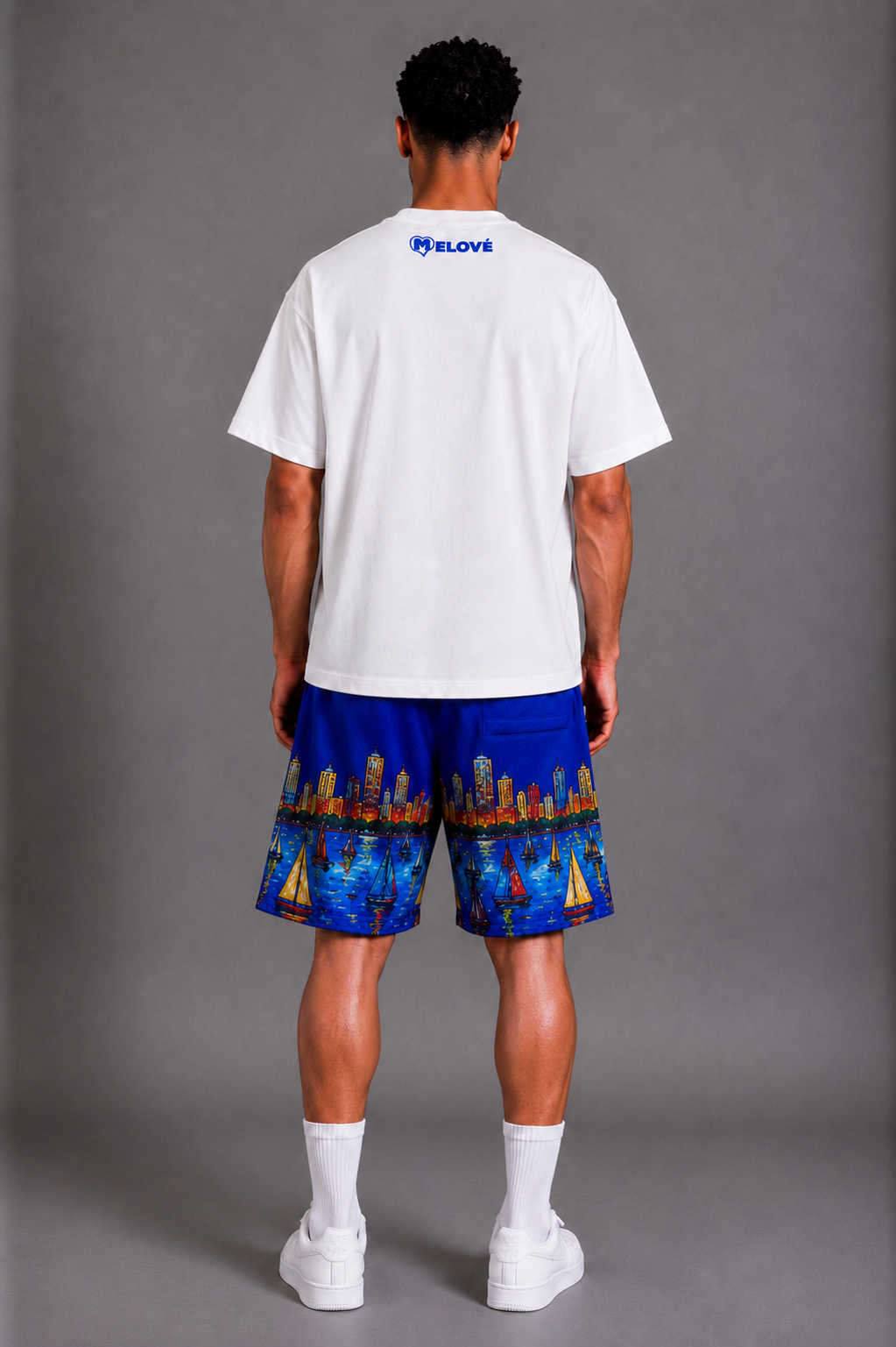Melové "Work Of Art" T-Shirt (White)