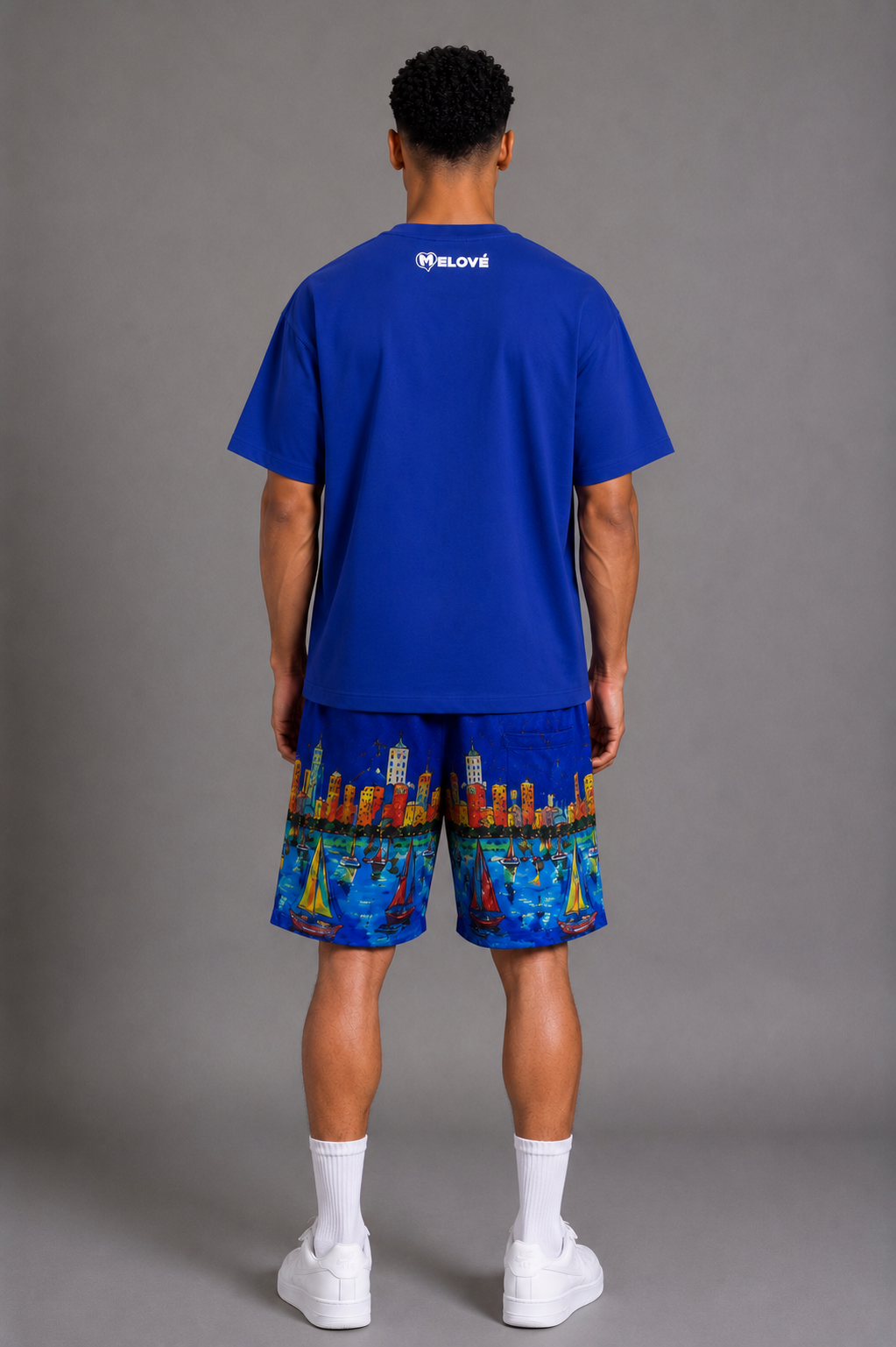 Melové "Work Of Art" T-Shirt (White)
