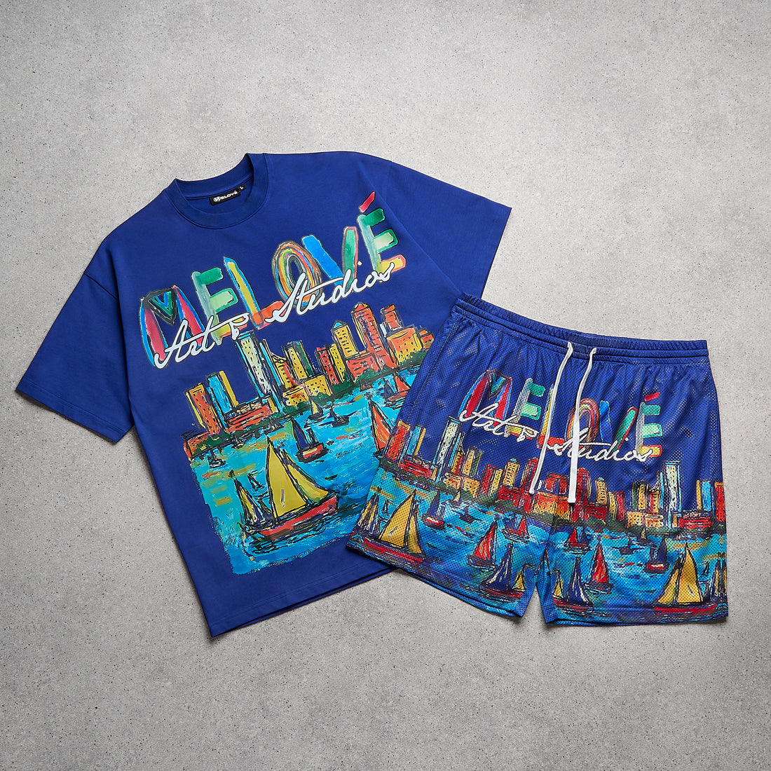 Melové "Work Of Art" T-Shirt (White)